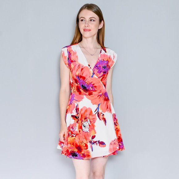 Yumi Kim Soho Mixer Floral Wrap Dress